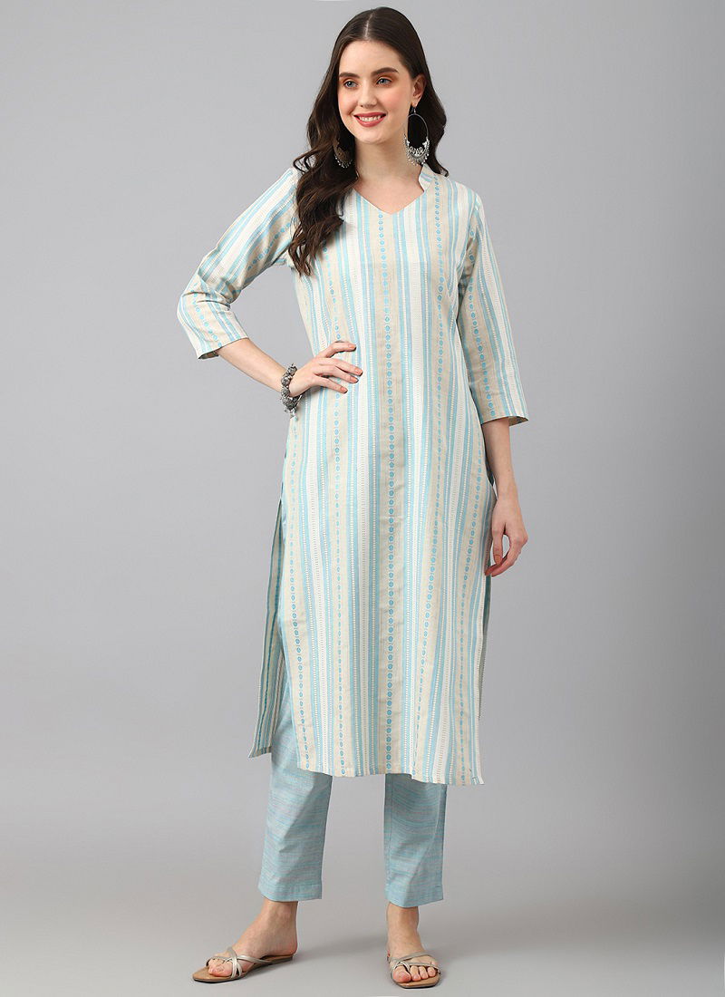 Shaily 0046 Cotton Kurti With Bottom Catalog
